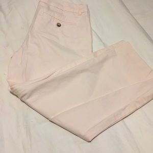 Express Editor Cropped baby pink pants